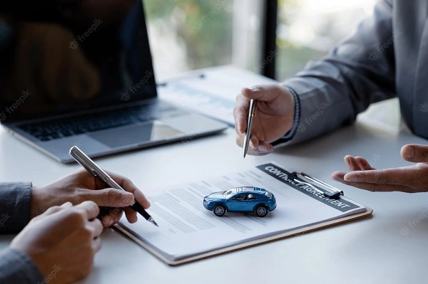 Elaborando um contrato de venda de carros