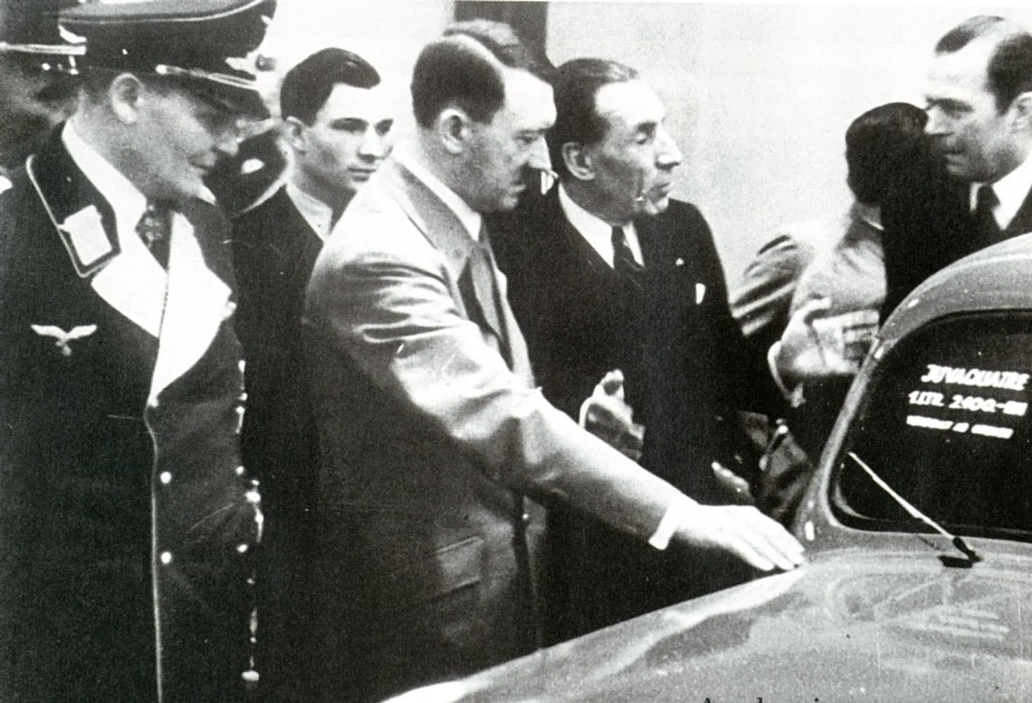 Hermann Göring, Adolf Hitler e Louis Renault - Berlim 1939