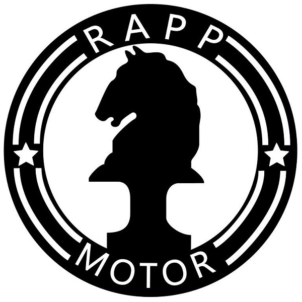Logo da fábrica de motores Rapp