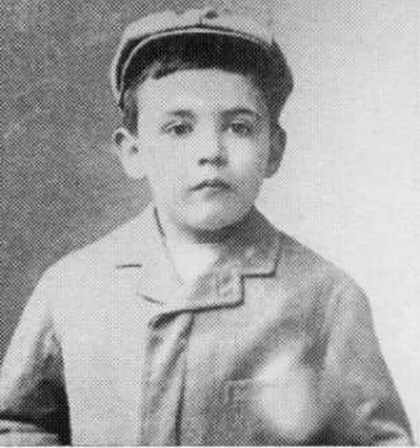 Walter Owen Bentley em sua infância